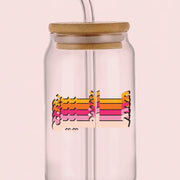 Glass Cup - Caffeine - The Dana Store