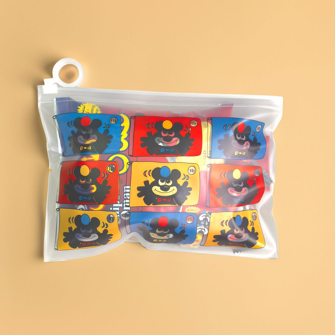 Ziplock Bag -Gums- 4pcs