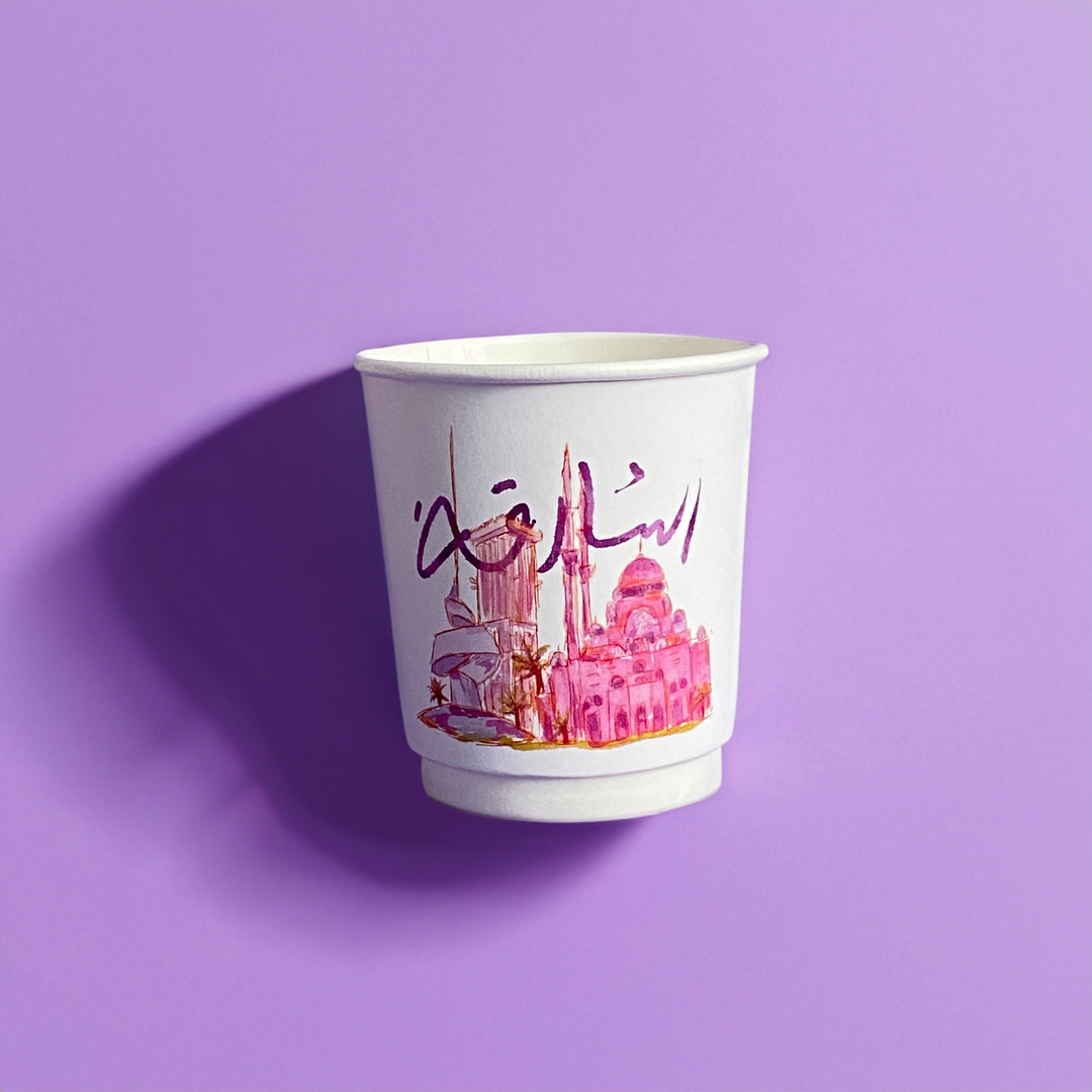 Double Paper Cups -Sharjah- 24pcs