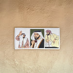 Load image into Gallery viewer, 3 Stickers - Sheikh Zayed