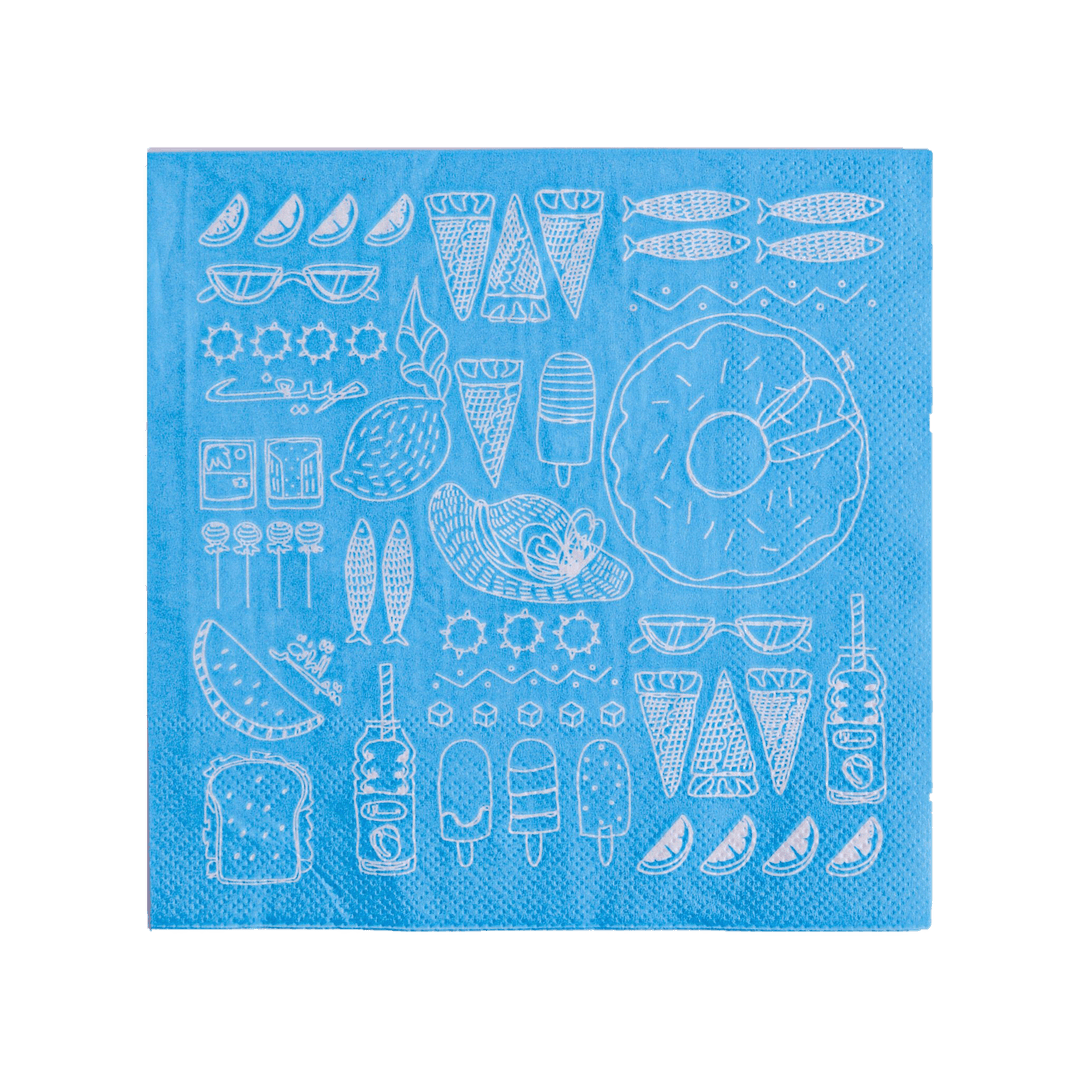 Sandwiches Wrapping Paper -Summer- - The Dana Store