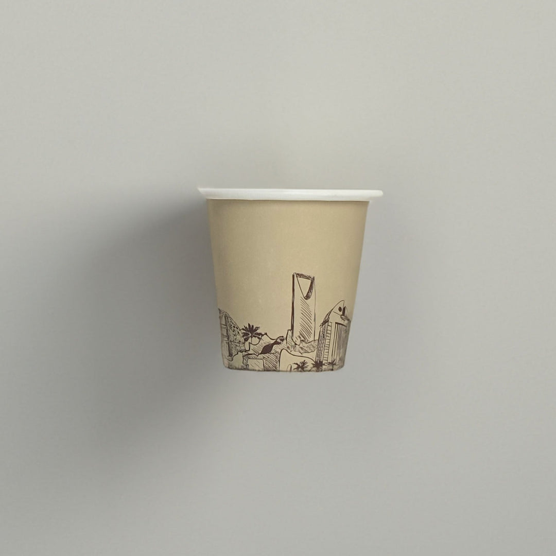 Gahwa Paper Cups -Founding Day- 25pcs