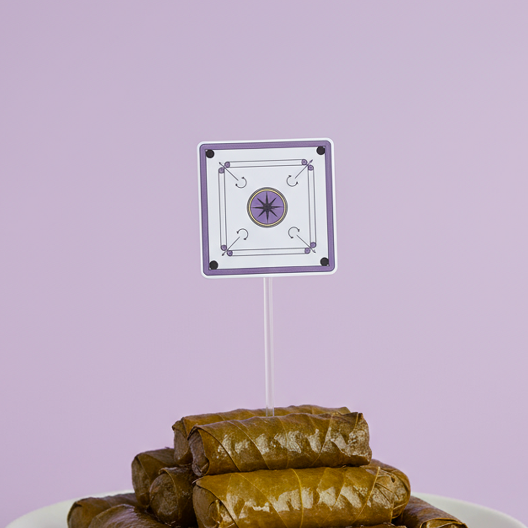 Cupcake Topper -Carrom- 30pcs