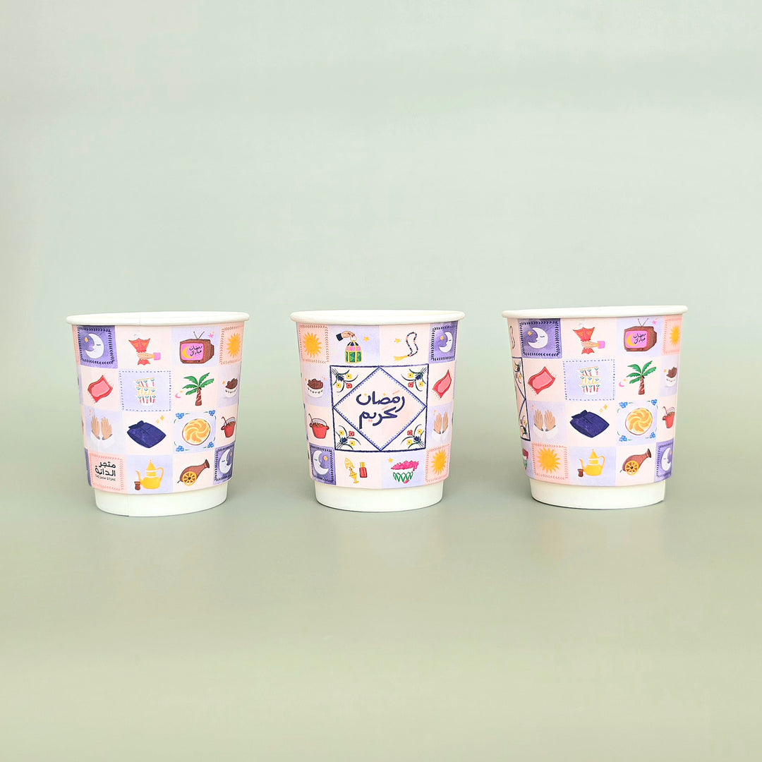 Double Paper Cup -Ramadan 2026- 24pcs