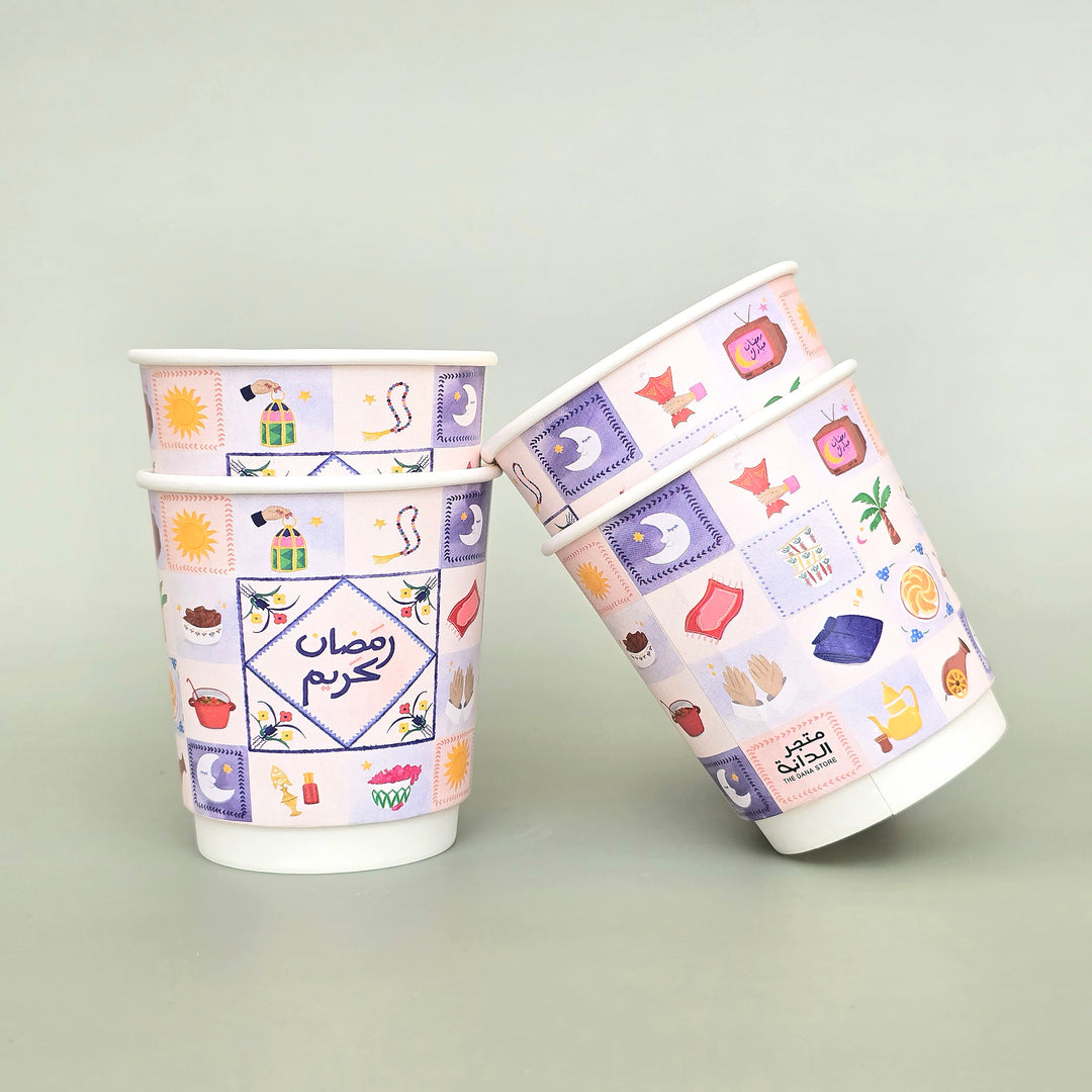 Double Paper Cup -Ramadan 2026- 24pcs