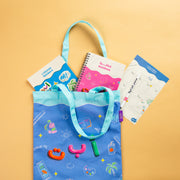 حقيبة قماشية -أ ب ت- 