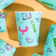 Paper Cup - A B C School- 25pcs