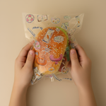 Load image into Gallery viewer, Sandwich Clear Bag - ABC School - 25 Bags

