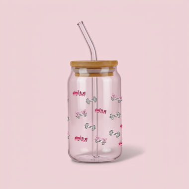 Glass Cup - Protein - The Dana Store