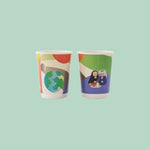 Load image into Gallery viewer, Double Paper Cups -UAE in Space 2- 24pcs - The Dana Store
