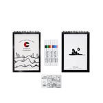 Load image into Gallery viewer, Coloring Book -National Day- with markers
