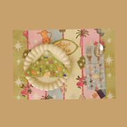Table Placemat -Eid 2026- 12pcs - The Dana Store