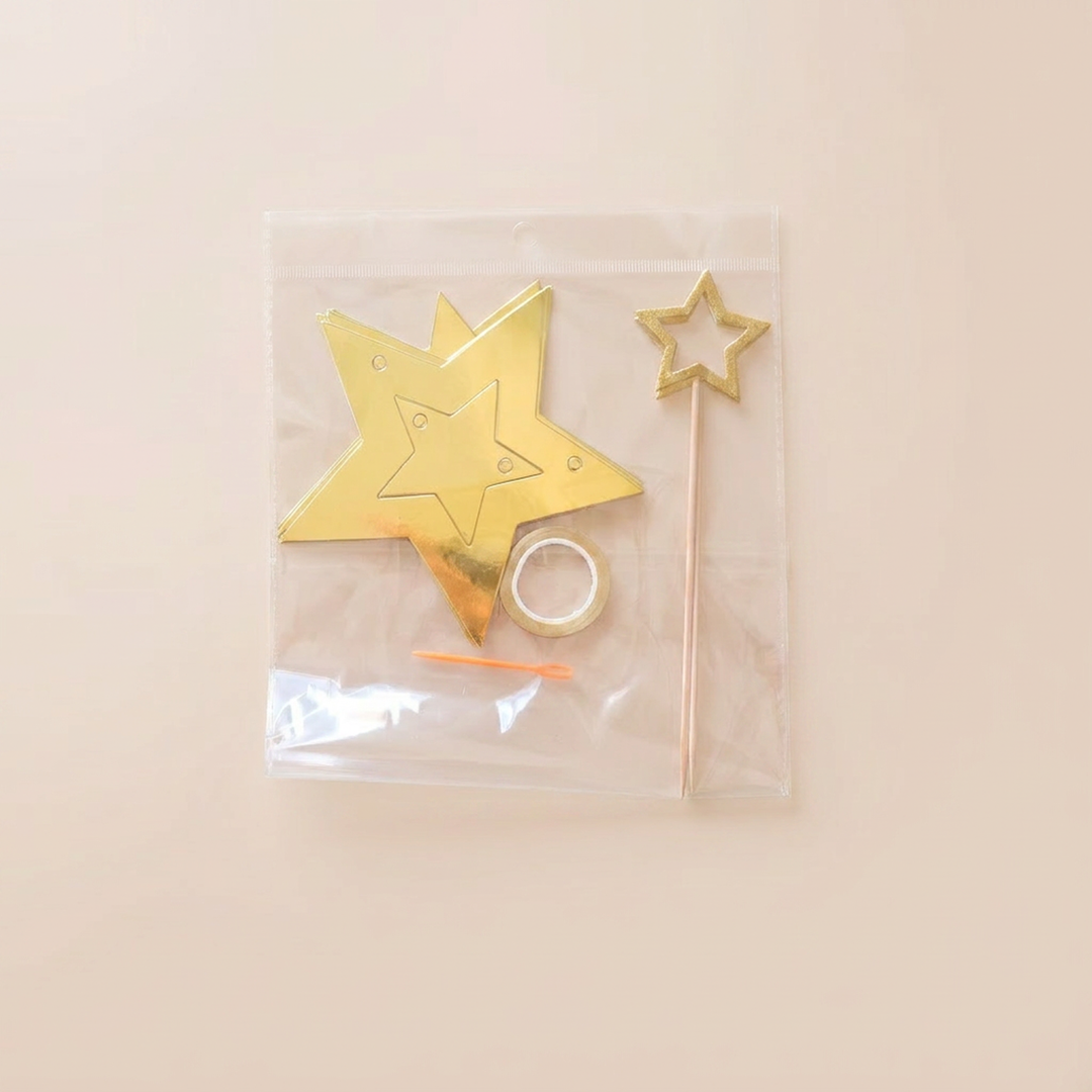 Star Garland & stick - The Dana Store