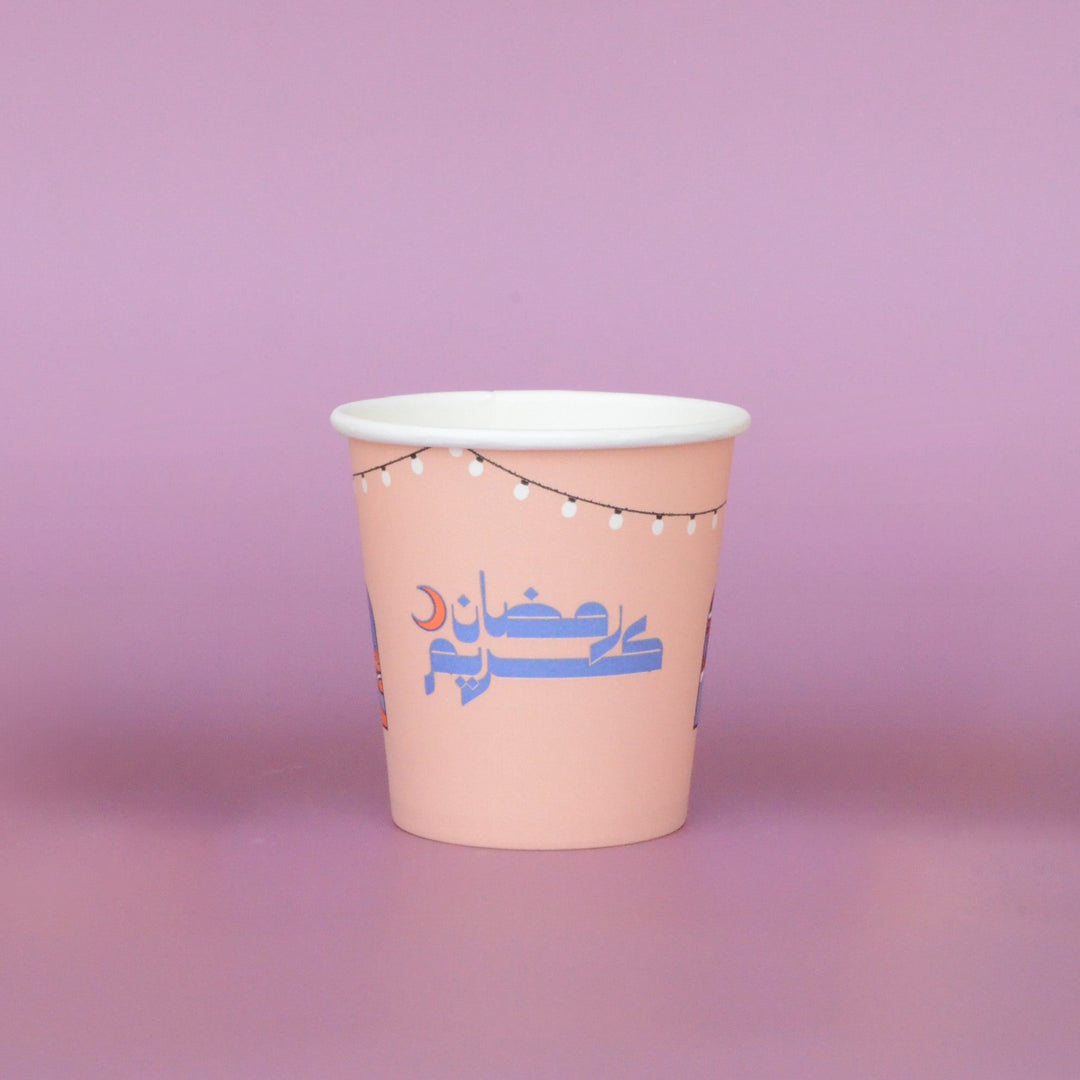 Gahwa Paper Cups -Ramadan 2025- 25pcs