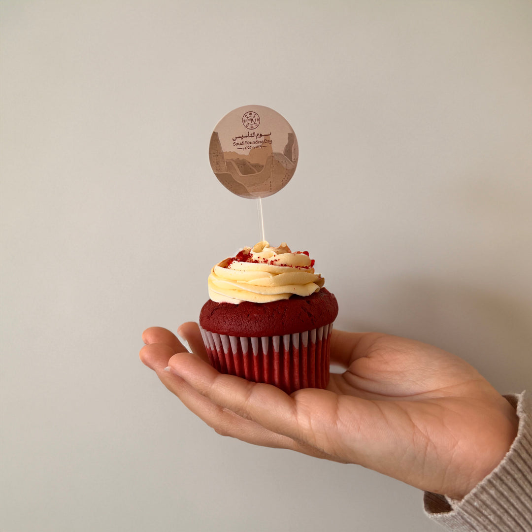 Cupcake Topper -Founding Day- 30pcs