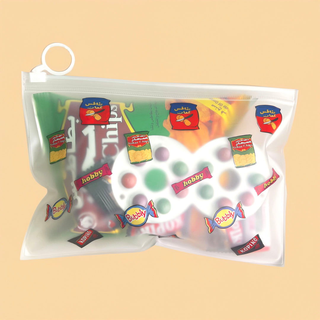 Ziplock Bag -Snacks- 4pcs