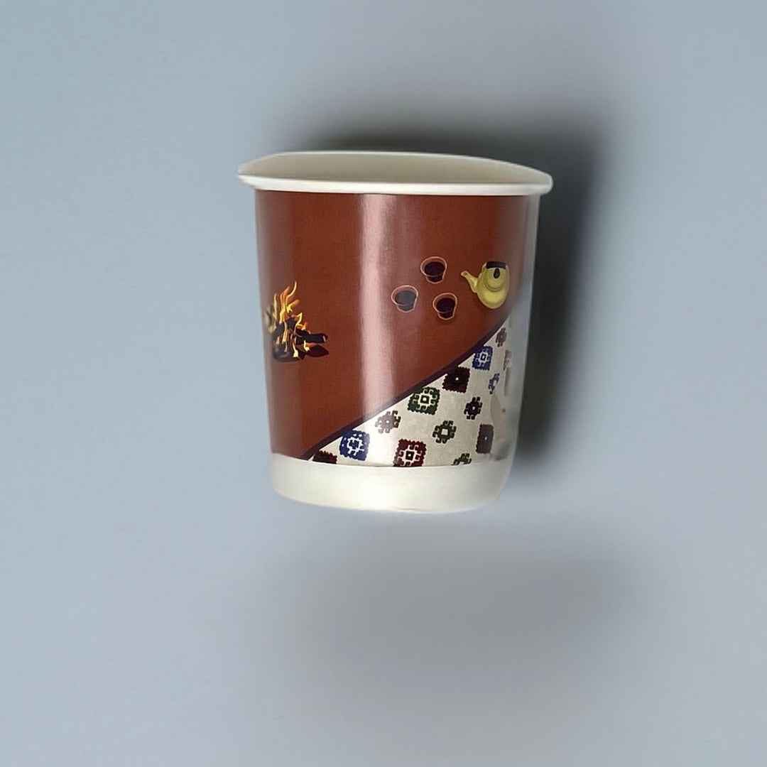 Double Paper Cups -Desert Tea- 24pcs