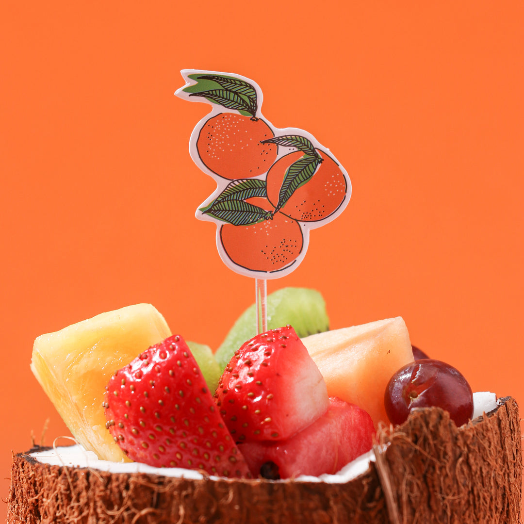 Cupcake Topper -Summer Time- 30pcs