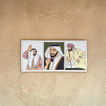 Load image into Gallery viewer, 3 Stickers - Sheikh Zayed