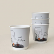 Double Paper  Cup -Life with Tea- 24pcs