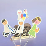 Load image into Gallery viewer, Cupcake Topper -Haq Allaila kids- 30pcs
