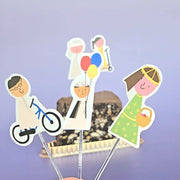 Cupcake Topper -Haq Allaila kids- 30pcs