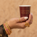 Load image into Gallery viewer, Emirati Women -Double Paper Cups- Bakhour -25 pcs
