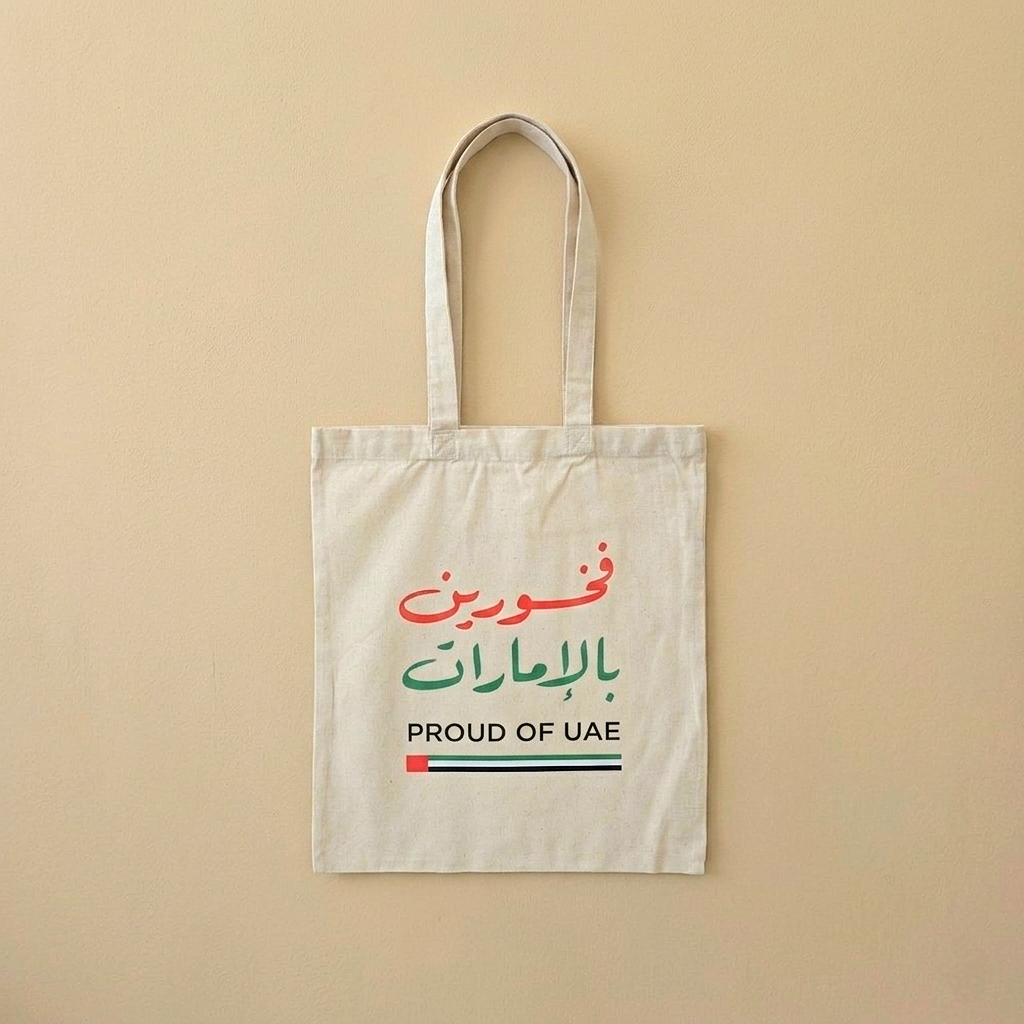 Tote Bag -Proud Of UAE- - The Dana Store