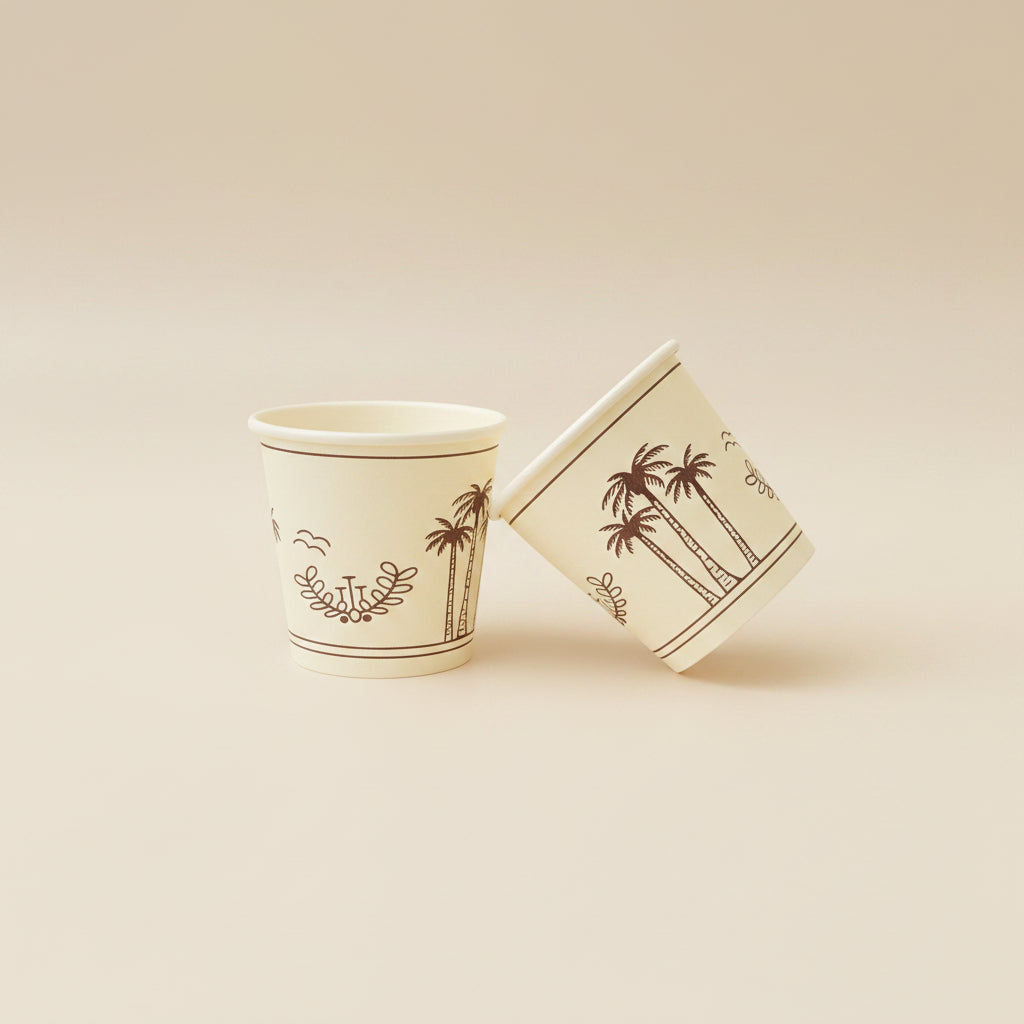 Mini Paper Cups -SHK Zayed Finjan- 35pcs
