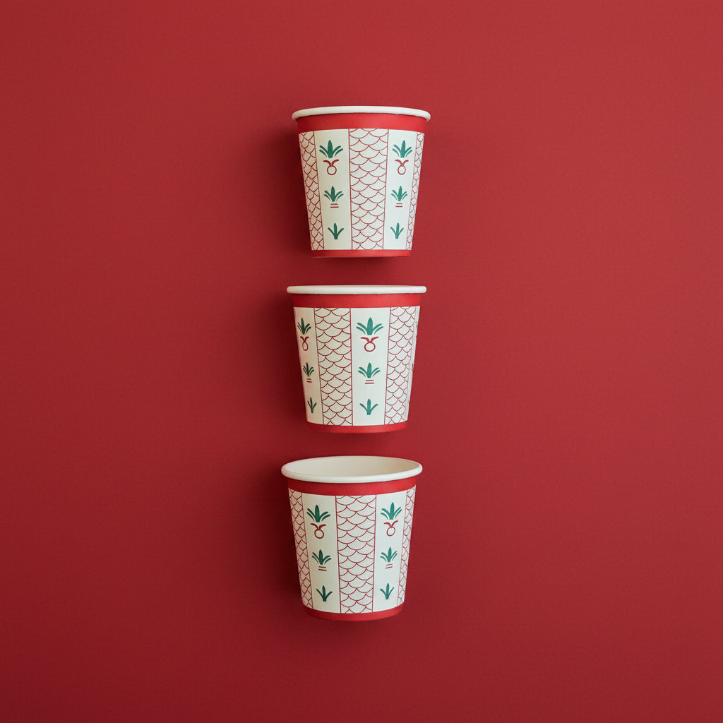 Gahwa Paper Cups -Finjan- 25pcs