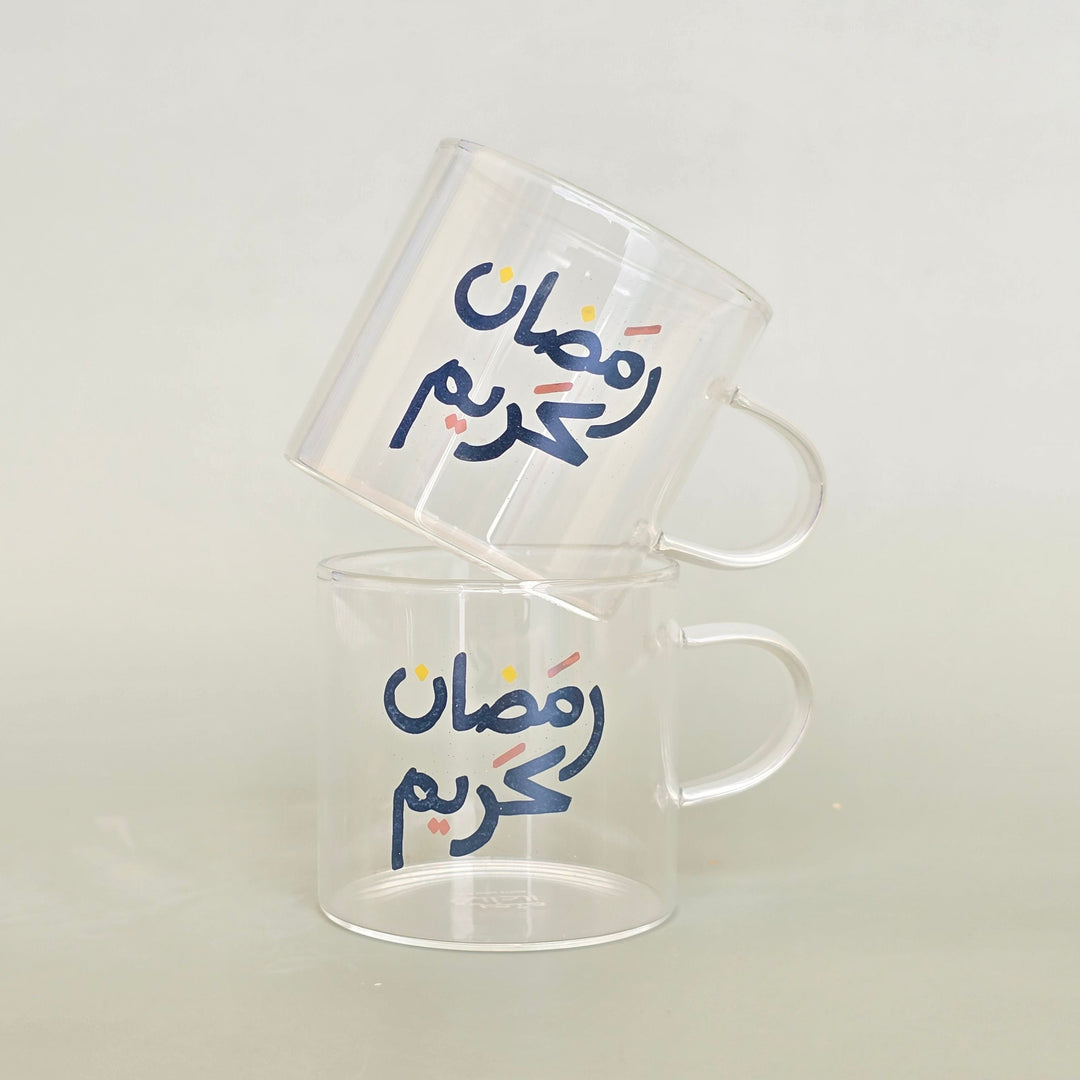 Glass Tea Cup -Ramadan 2026- 6pcs