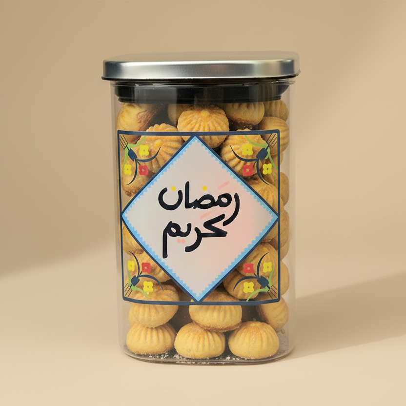 Glass container -Ramadan 2026- - The Dana Store