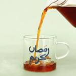 Load image into Gallery viewer, Glass Tea Cup -Ramadan 2026- 6pcs