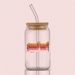 Load image into Gallery viewer, Glass Cup - Caffeine - The Dana Store