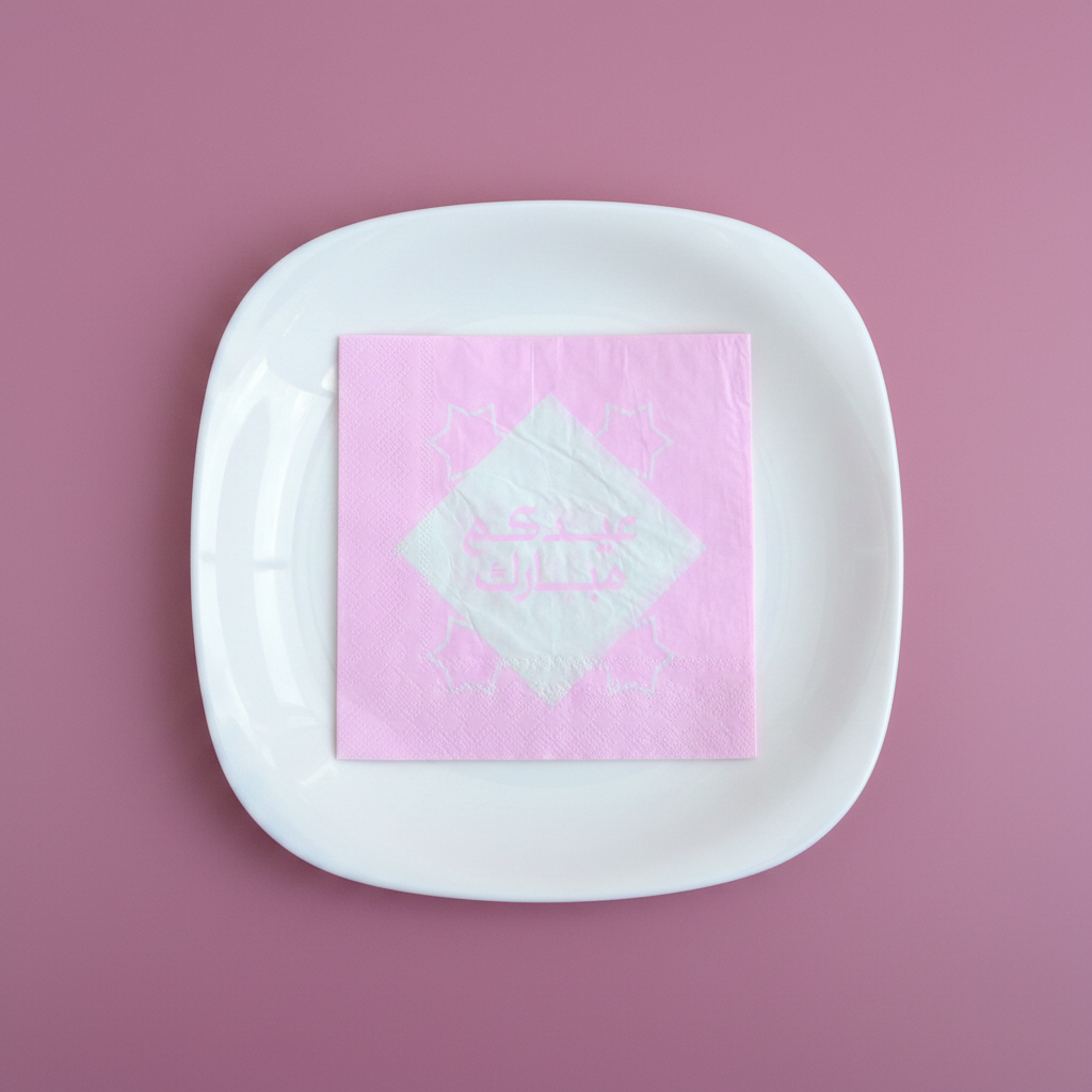 Eid Pop Napkin - 40 pcs - The Dana Store