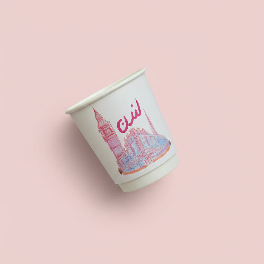 Double Paper Cups -London- 24 pcs