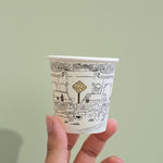 Load image into Gallery viewer, Gahwa Paper Cups -Coffee Stop- 25pcs