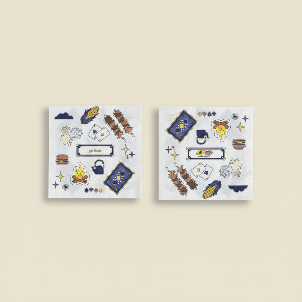 Napkin -Blue Winter- 40pcs