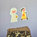 Load image into Gallery viewer, Cupcake Topper -Haq Allaila kids- 30pcs