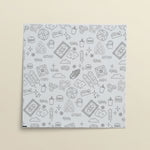 Load image into Gallery viewer, Sandwich Wrapping Paper -Blue Winter- 50pcs
