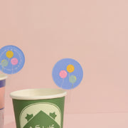 Acrylic Cup Tag -Eid Pop- 5 pcs