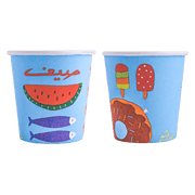 Paper Cups -Summer- 4Oz- 25pcs - The Dana Store