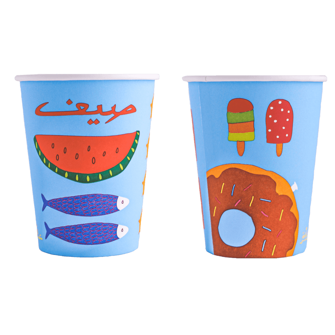 Paper Cups -Summer- - The Dana Store