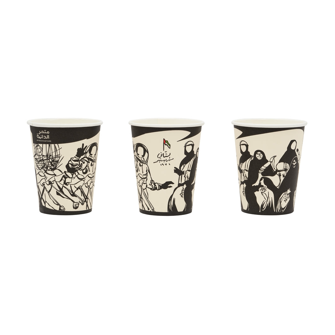 Paper Cups -National Day- 25pcs - The Dana Store