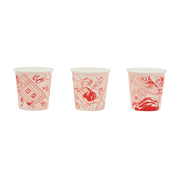 Qahwa Paper Cups -Winter Nights- 25pcs - The Dana Store