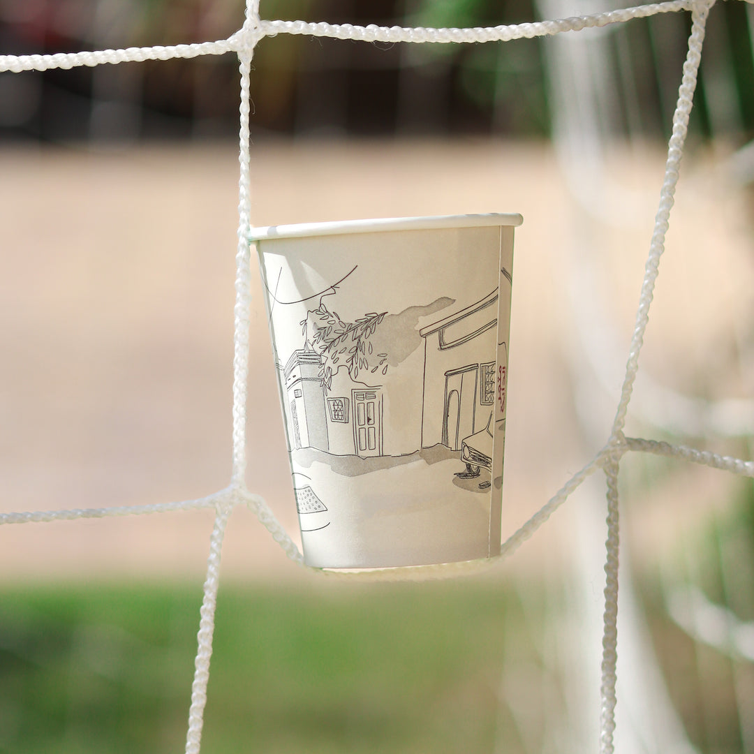 Paper Cups -Football Qatar-