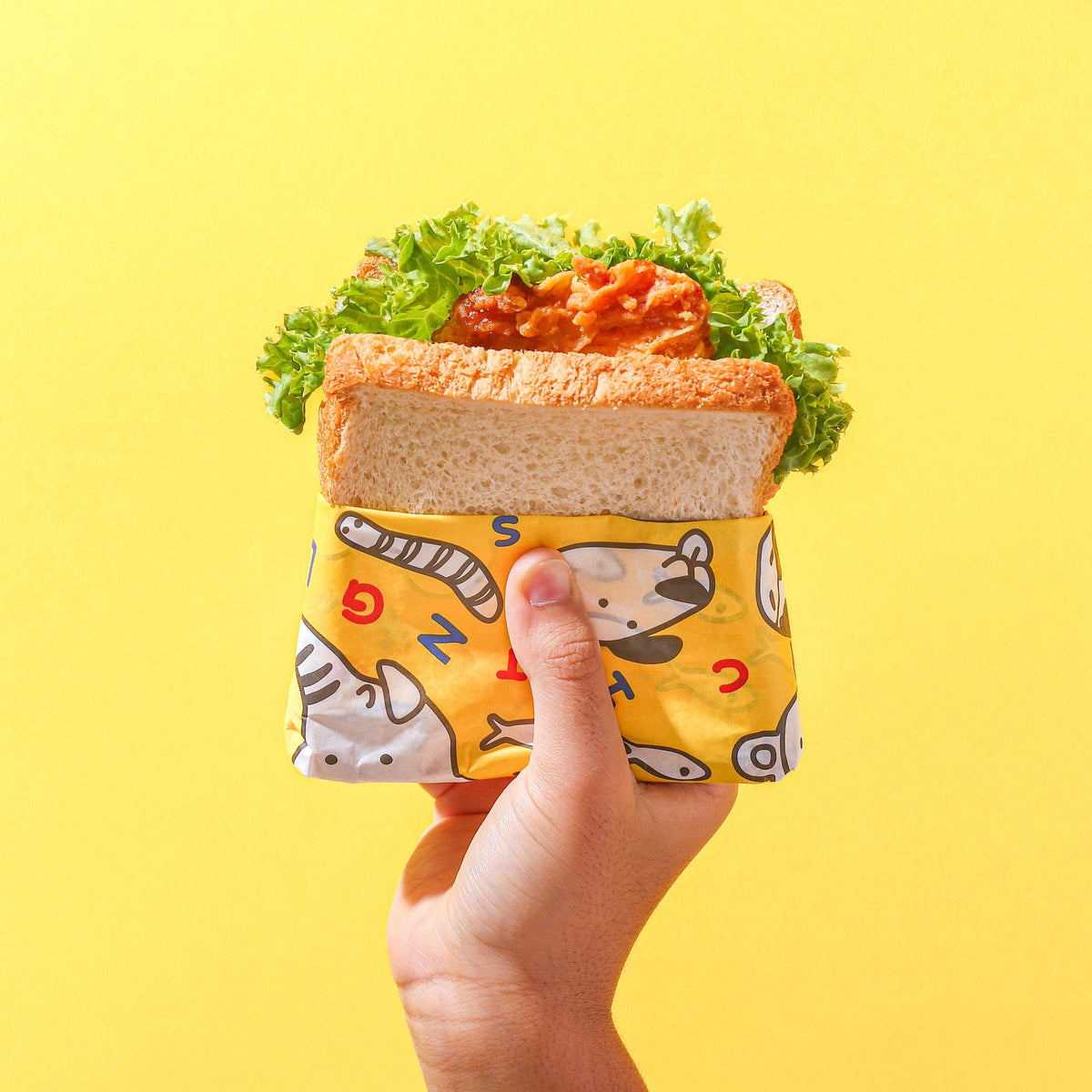 Sandwich Wrapping Paper Kids Waterproof, Oilproof The Dana Store