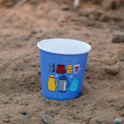 Qahwa Paper Cups -Winter- 25 pcs - The Dana Store