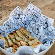 Sandwiches Wrapping Paper -Winter- 50pcs - The Dana Store