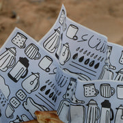 Sandwiches Wrapping Paper -Winter- 50pcs - The Dana Store